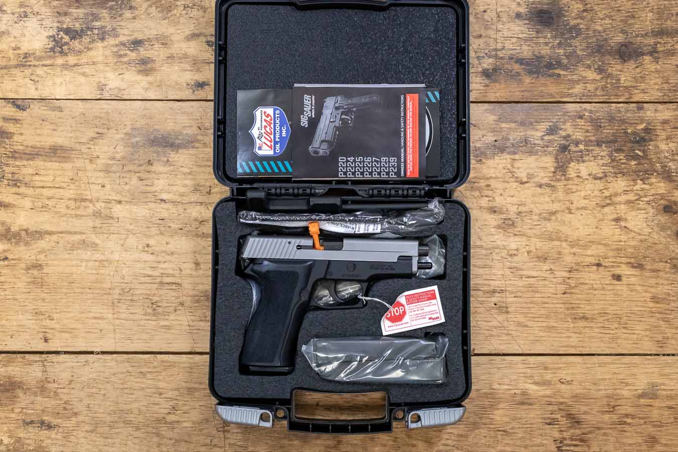 SIG SAUER P226 40 S&W Ohio State Highway Patrol DAK Police Trade-In Pistols with Night Sights (New In Box)